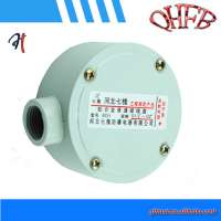 waterproof electrical aluminum one way round outlet box